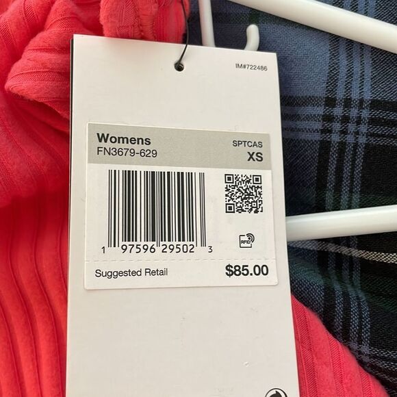 Nike Sportswear Chill Rib Slim Sleeveless Midi Dress Aster Pink XS(FN3679-629) - Picture 9 of 12